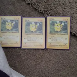 Rare Pikachu Pokemon Card Original 1995 Great Condition 50 HP 60/64 - Image 1