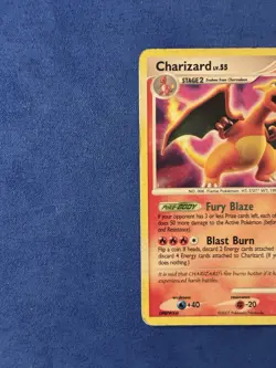 Pokemon Charizard 004/130 Base Set 2 Holo Rare 120 HP Stage 2 Card - Image 3