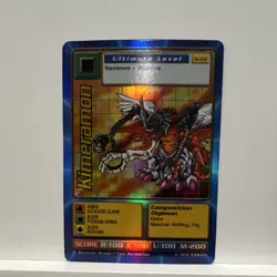 Bandai Digimon CCG Kimeramon Foil Ultimate Level Card St-215 1999 - Image 1