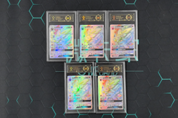 APH 10 Sylveon GX 005/008 Eevee GX Set Gift Box FA 2023 Chinese Card Graded LOT5 - Image 1