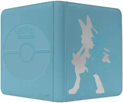 Ultra Pro Premium Pokemon 9-Pocket Zipper Binder Lucario Holds 360 Cards - Image 1