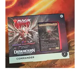 Magic The Gathering Duskmourn Commander Deck Endless Punishment *SEALED* - Image 1