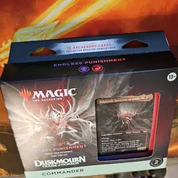 Magic The Gathering Duskmourn Commander Deck Endless Punishment *SEALED* - Image 2