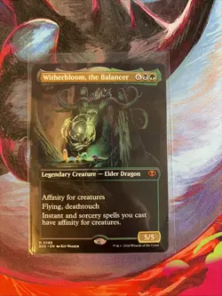 Witherbloom, the Balancer - Borderless Secrets of Strixhaven MTG - Image 1