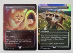 Bundle Sol Ring + Anointed Procession Foil Secret L'Air NM English MTG - Image 1