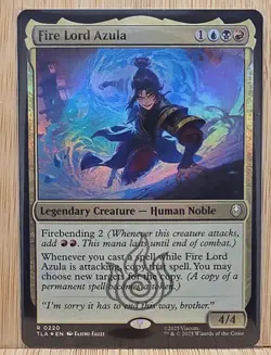 Fire Lord Azula (R) Foil - 0220 - Avatar: The Last Airbender TLA - MTG - Image 1