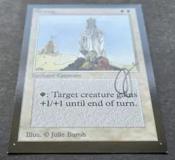 Signed MTG Magic Julie Baroh Artist Proof _ Beta CE _ BLESSING _ VHTF 1/50! - Image 3