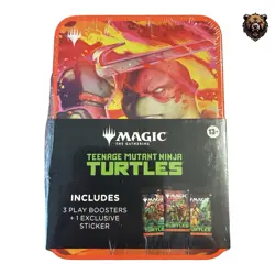 Magic: The Gathering Teenage Mutant Ninja Turtles Tin [Raphael] 3 Booster Packs - Image 1