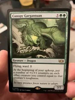 Canopy Gargantuan | NM | Tarkir Dragonstorm | Magic TCG | 0045 - Image 1
