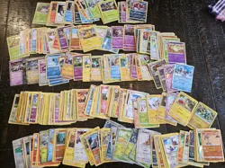 Pokemon 350 Cards Lot ALL HOLO REVERSE FOIL PROMO's Various Years & Sets - Image 1
