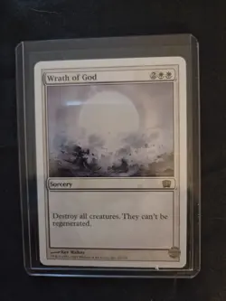 MTG Wrath of God 8th Edition Regular RARE, NM cond. 2003 - Image 1