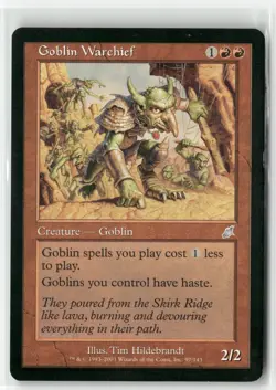 Goblin Warchief Scourge NM Uncommon - Image 1
