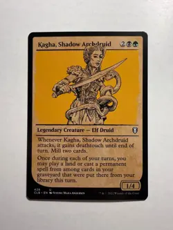 Kagha, Shadow Archdruid (Showcase) 426 MTG Battle for Baldur's Gate - Image 1