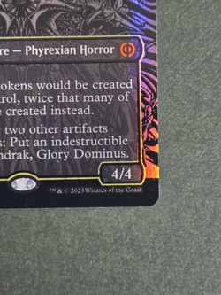 MTG Mondrak, Glory Dominus Oil Slick Foil Phyrexia: All Will Be One NM - Image 5