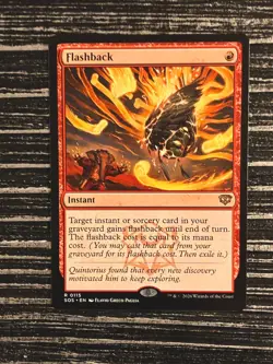 Flashback (Regular - NM) — MTG Secrets of Strixhaven (SOS) #115 - Image 1