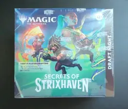 Draft Night Box Secrets of Strixhaven SOS MTG New Sealed - Image 1
