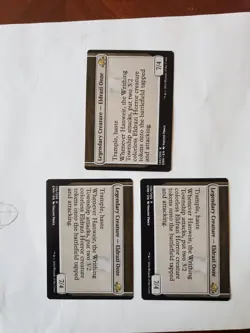 MTG 3x HANWEIR GARRISON Rare Eldritch Moon x3 Adult Owned LP - Image 2