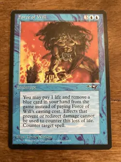 1996 MTG Alliances Force of Will NM - Image 1