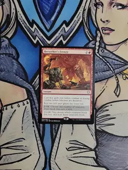 1x Berserker's Frenzy - NM/M AFC MTG Magic - Image 1