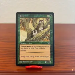 Magic the Gathering ~ MTG ~ Lynx ~ PORTAL II ~ M/NM - Image 1