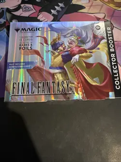 Magic The Gathering TCG Final Fantasy Collector Booster Omega Pack Sealed Box - Image 1