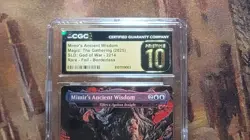 MTG Mimir's Ancient Wisdom Foil #2214 SLD God of War: Norse CGC 10 Pristine - Image 2