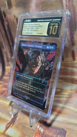 MTG Mimir's Ancient Wisdom Foil #2214 SLD God of War: Norse CGC 10 Pristine - Image 4