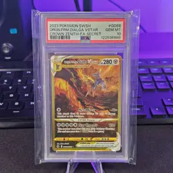 2023 Pokemon Origin Forme Dialga Vstar GG68 Gold Crown Zenith PSA 10 GEM MINT - Image 1