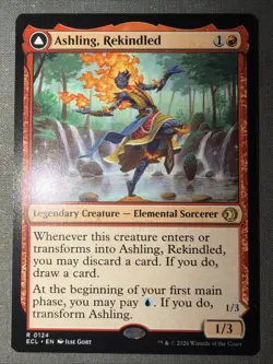 Normal Ashling Rekindled 124 Lorwyn Eclipsed Mtg NM - Image 1