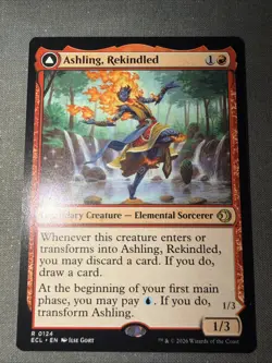 Normal Ashling Rekindled 124 Lorwyn Eclipsed Mtg NM - Image 2