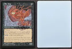 SIGNED MtG Magic Phil Foglio Artist Proof _ Tempest _ PIT IMP _ VHTF 1/50! - Image 1