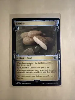 MTG Lembas LTR 0694 C NM Regular Showcase Scrolls - Image 2