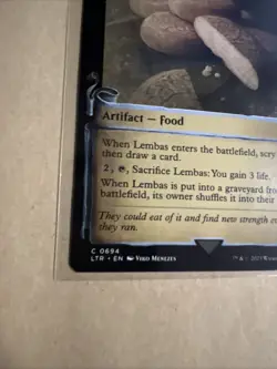 MTG Lembas LTR 0694 C NM Regular Showcase Scrolls - Image 3