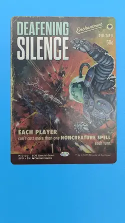 MTG Deafening Silence - Showcase Special Guest SPG M0120 - Edge of Eternities NM - Image 1