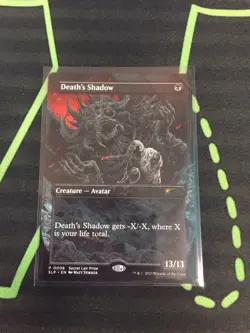 MTG Magic The Gathering Death’s Shadow SLP Rare Borderless Secret Lair Promo - Image 1
