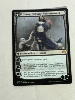 MTG FOIL Prerelease Liliana, Heretical Healer Magic Origins Magic the Gathering - Image 2