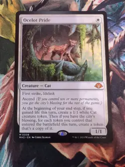 MTG - Ocelot Pride - Regular Non-foil - Modern Horizons 3 - Image 3
