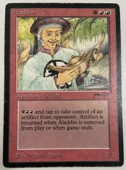 Magic The Gathering MTG ALADDIN Arabian Nights! - Image 1