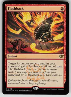 Flashback Rare Secrets of Strixhaven 115 MTG Near Mint 2026 - Image 1