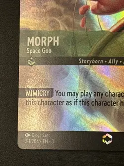 Lorcana - Morph - Space Goo 211/204 Enchanted - Holofoil NM Into the Inklands - Image 5