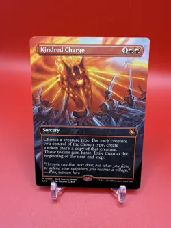 MTG Kindred Charge 0058 Borderless Special Guest BLB NM - Image 1