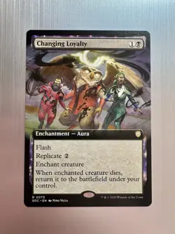 Changing Loyalty - 73 - MTG: Secrets of Strixhaven - Extended Art - Regular - Image 1