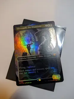 Silverquill, the Disputant (Borderless Foil) - Secrets of Strixhaven (SOS) 0287 - Image 1