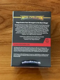 POKEMON TCG MEGA EVOLUTION BOOSTER BUNDLE FACTORY SEALED BOX NEW 6 PACKS - Image 2