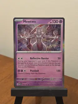 Mewtwo 150/165 Holo: Scarlet & Violet 151 Pokemon TCG Near Mint - Image 1