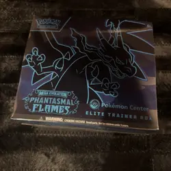 Pokemon TCG Phantasmal Flames Pokemon Center ETB New Sealed - Image 1