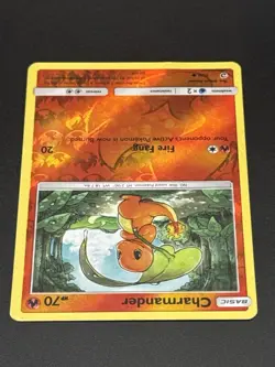 Charmander Common Dragon Majesty 1/70 Reverse Holo Pokemon TCG - Image 2