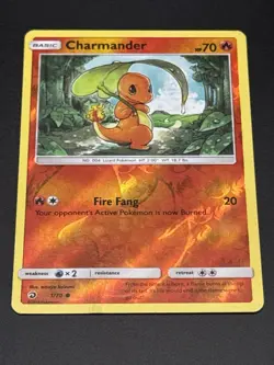 Charmander Common Dragon Majesty 1/70 Reverse Holo Pokemon TCG - Image 3