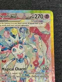 Pokemon SV: Prismatic Evolutions Sylveon ex 156/131 ENGLISH LP - Image 5