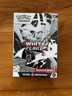 POKEMON TCG SCARLET & VIOLET WHITE FLARE BOOSTER BUNDLE FACTORY SEALED BOX NEW E - Image 1